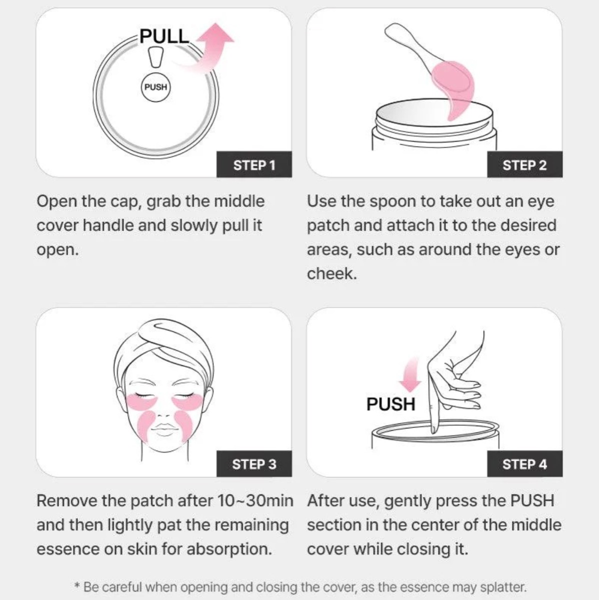 How to use the jar, in four steps