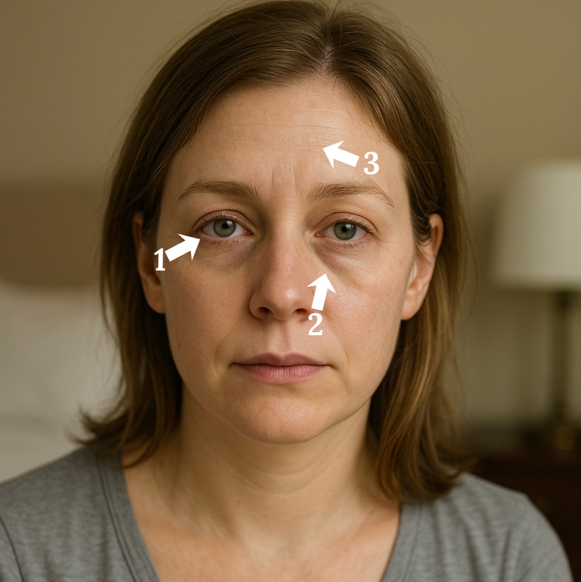 Puffy eyes, dark circles and fine lines: where tired eyes show