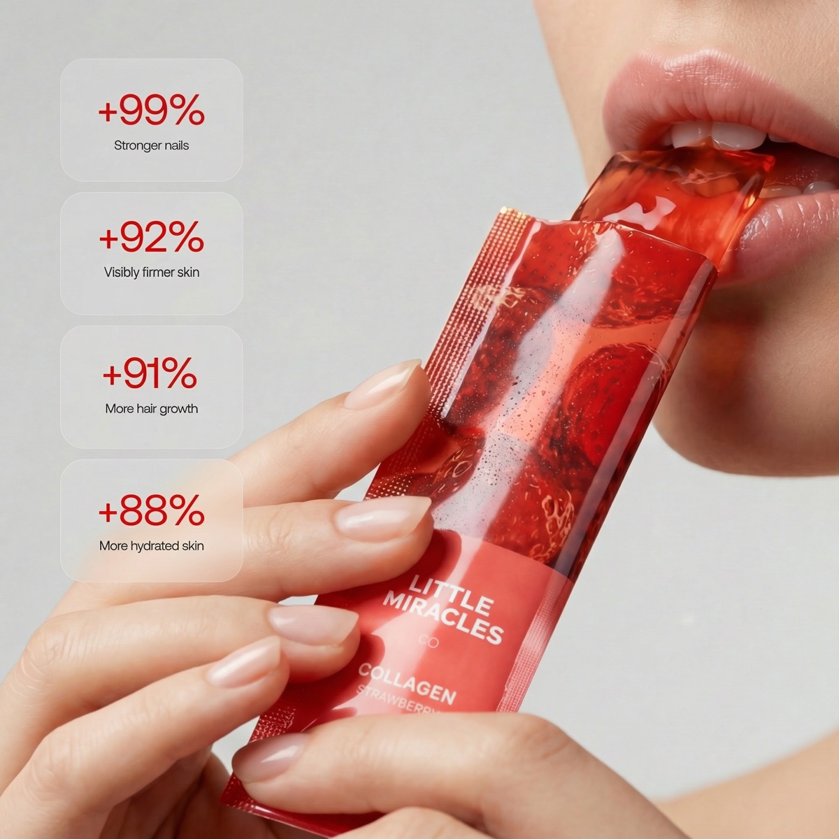 Bioactive Collagen Jelly (Strawberry)