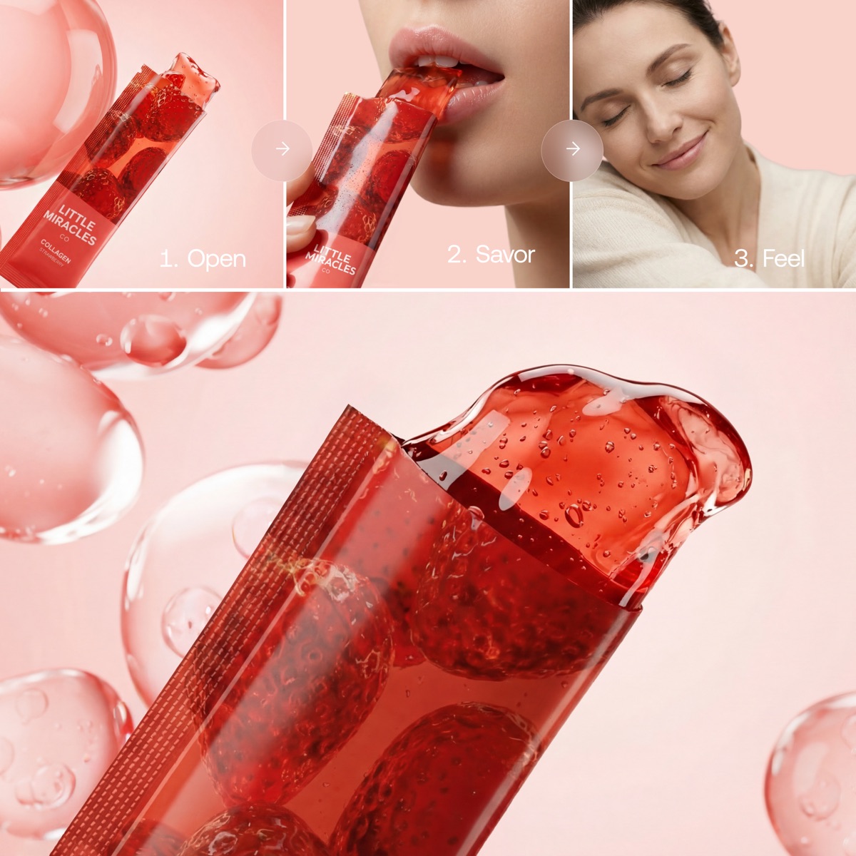 Open, savor, feel: the daily jelly ritual