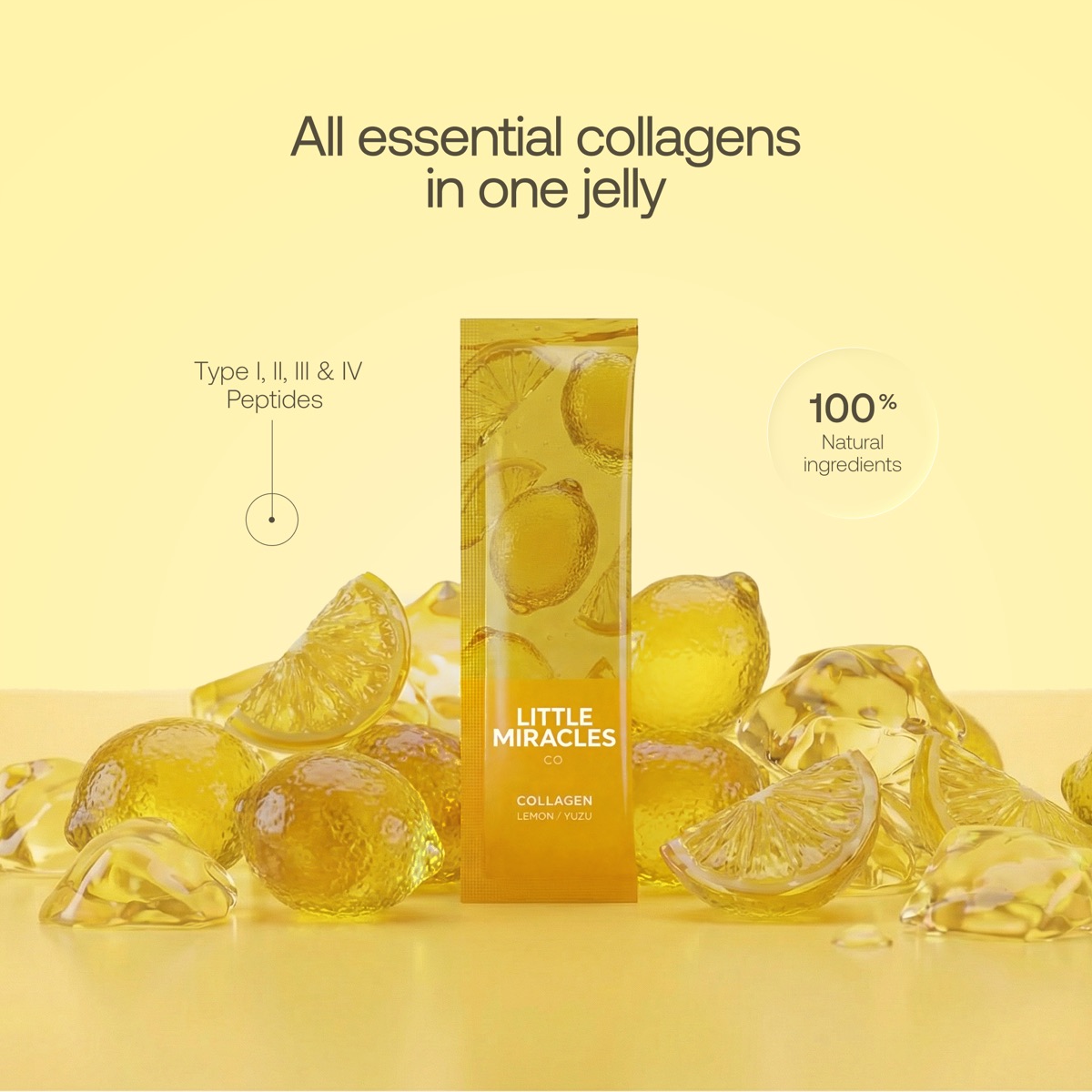 All four collagen types in one Lemon jelly